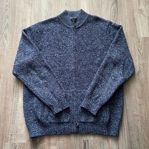 Mens L.L.Bean Zip-Up Sweater